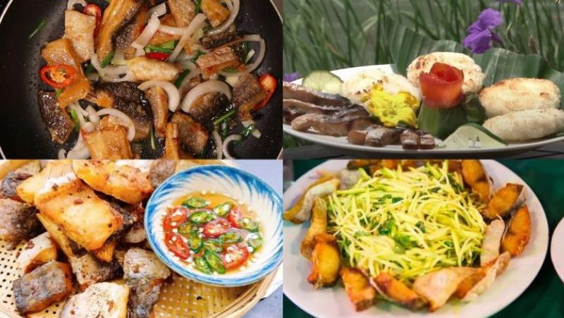 Món cá dứa 1 nắng chiên giòn vàng ruộm hấp dẫn, ăn kèm cơm trắng